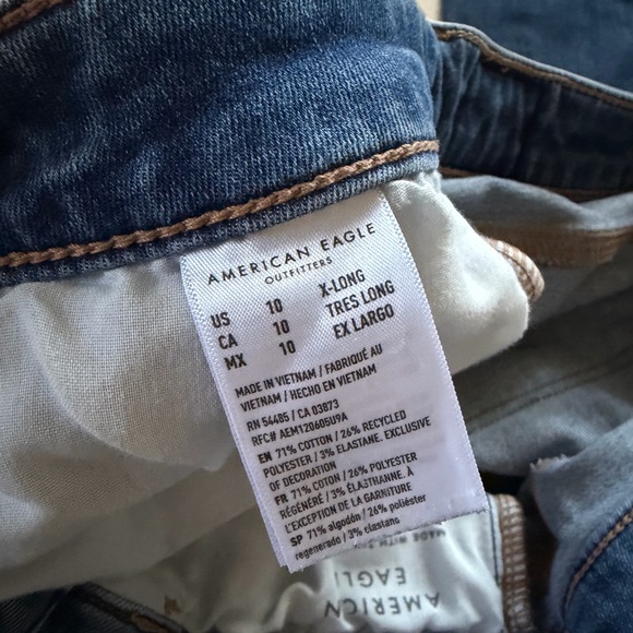 American Eagle Outfitters Blue Skinny Jeans - Picture 5 of 6
